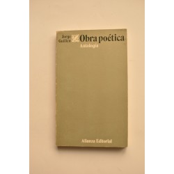 Jorge Guillén. Obra poética. Antología