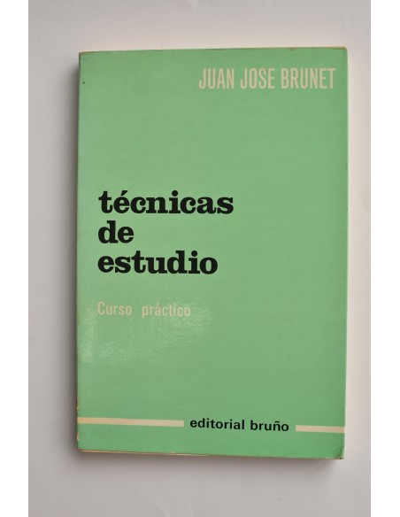 Técnicas de estudio. Curso práctico