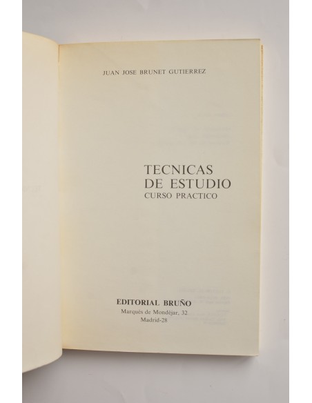 Técnicas de estudio. Curso práctico
