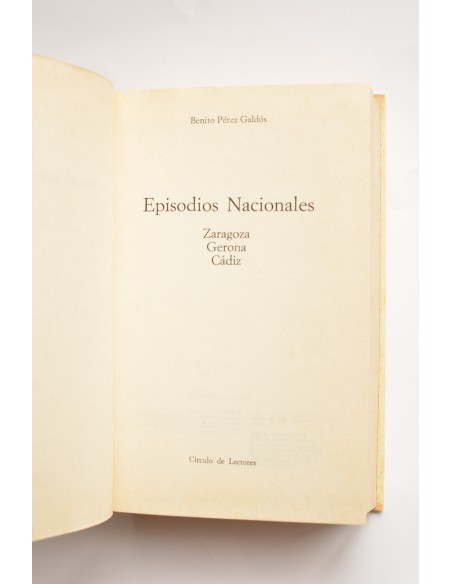 Episodios Nacionales: Zaragoza, Gerona, Cádiz