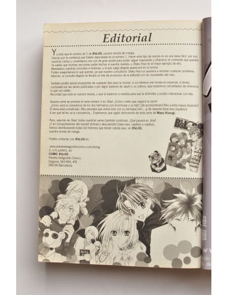 B'sLOG, nº 2. Revista Manga