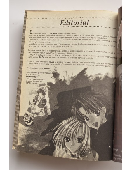 B'sLOG, nº 3. Revista Manga