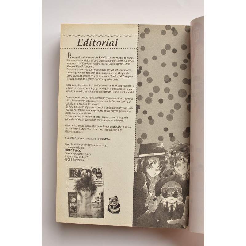 B'sLOG, nº 4. Revista Manga