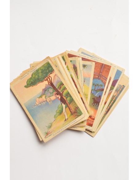 Aventuras de Masagrán. Cromos chocolates Amatller