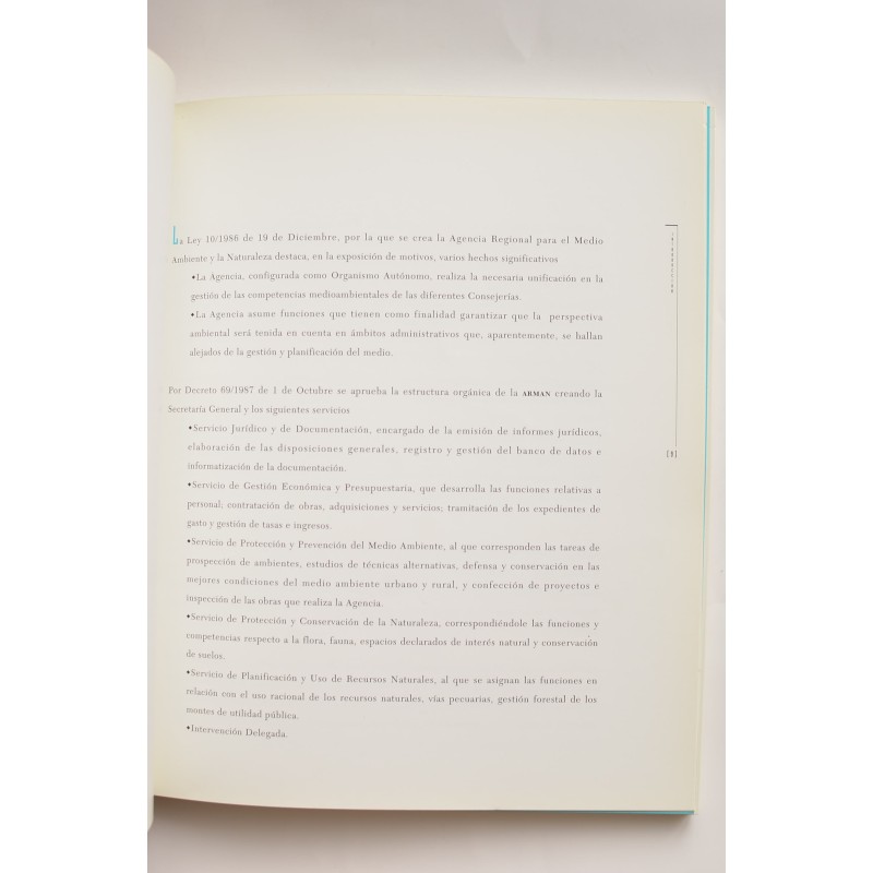 Agencia Regional para el Medio Ambiente y La...