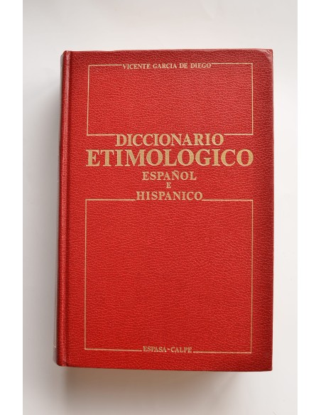 Diccionario etimológico español e hispánico