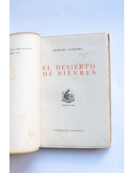 El desierto de Bièvres