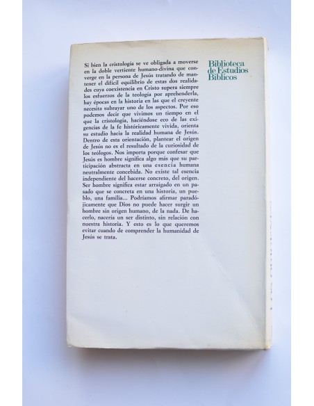 Los orígenes de Jesús. Ensayos sobre Cristología bíblica