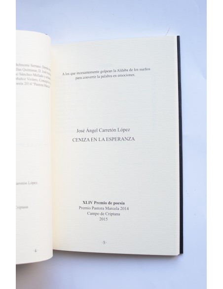 Ceniza en la Esperanza