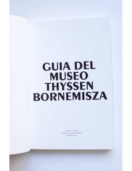 Guía del Museo Thyssen Bornemisza