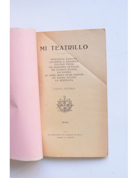 Mi teatrillo. Tanda séptima