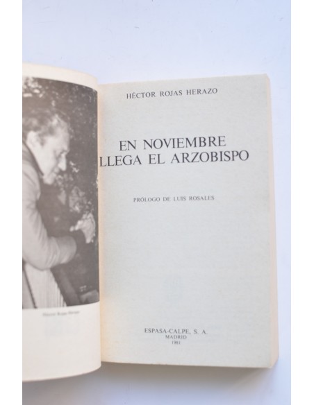 En noviembre llega el arzobispo