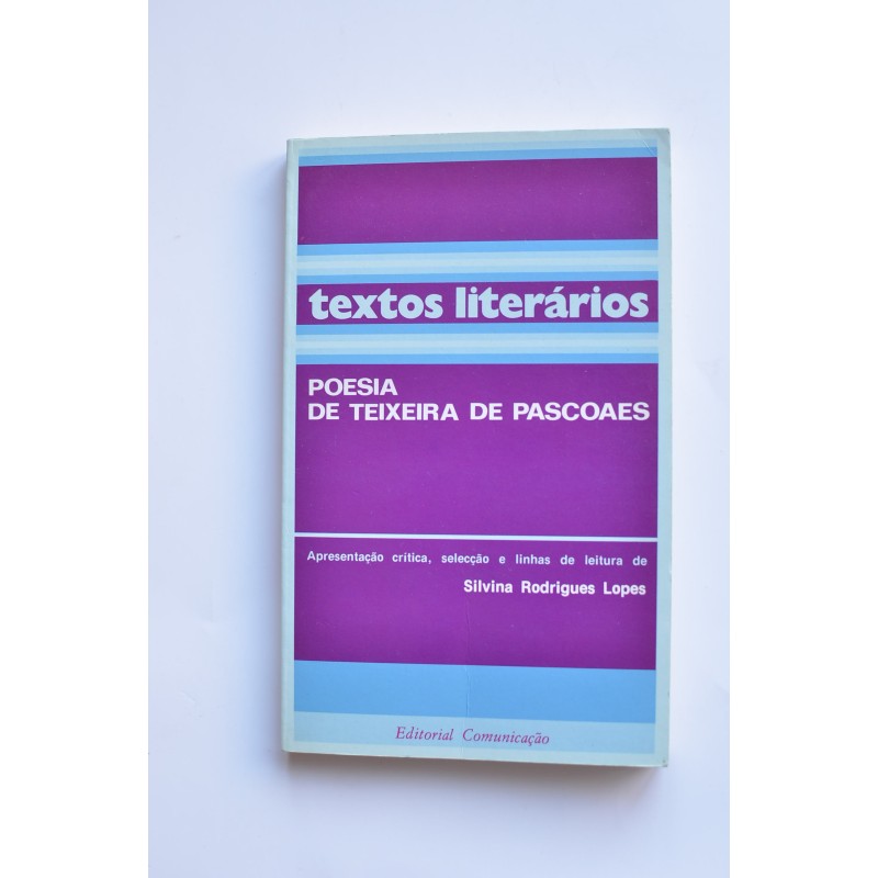 Poesía de Teixeira de Pascoaes