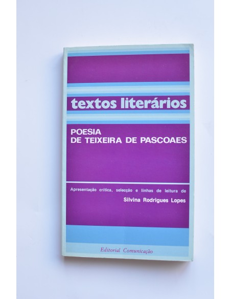 Poesía de Teixeira de Pascoaes