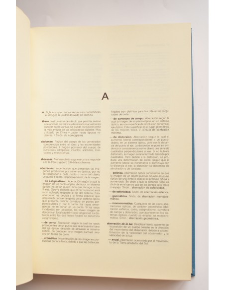 Vocabulario científico y técnico