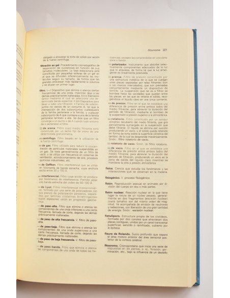 Vocabulario científico y técnico