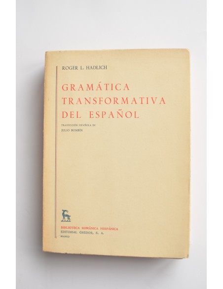 Gramática transformativa del español