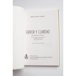 Fervor y claridad. Diacronía poética 2