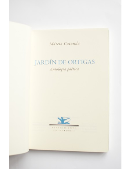 Jardín de ortigas (antología poética)