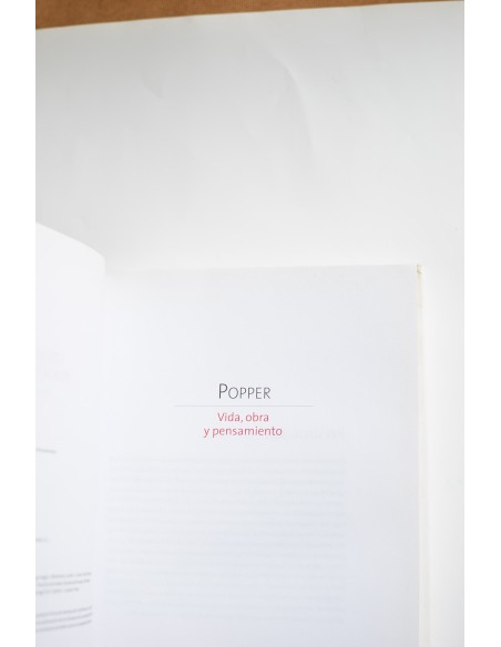 Popper. Vida, obra y pensamiento