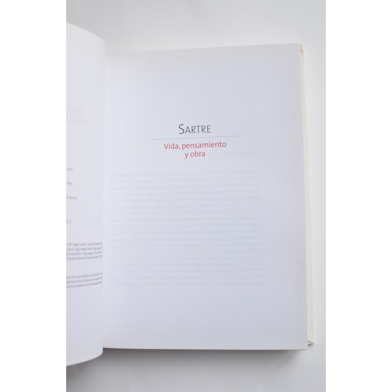 Sartre. Vida, obra y pensamiento