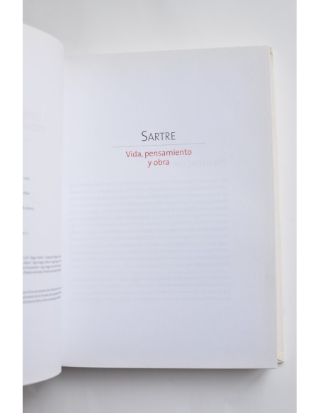 Sartre. Vida, obra y pensamiento