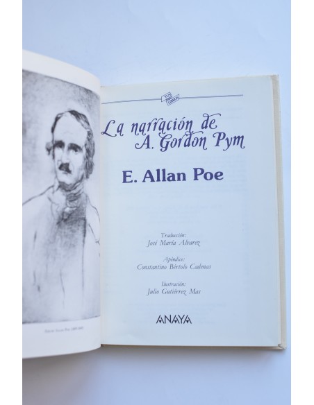 La narración de A. Gordon Pym