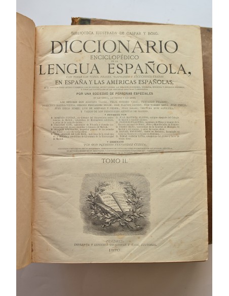 Diccionario enciclopédico de la lengua española