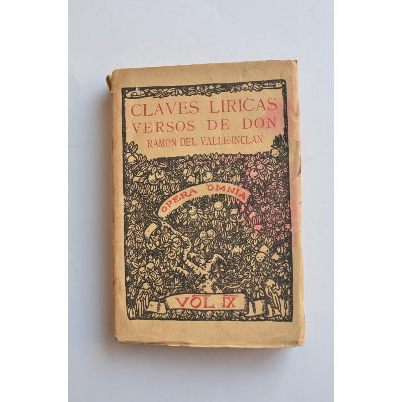 Claves líricas. Versos de Don Ramón del Valle-Inclán
