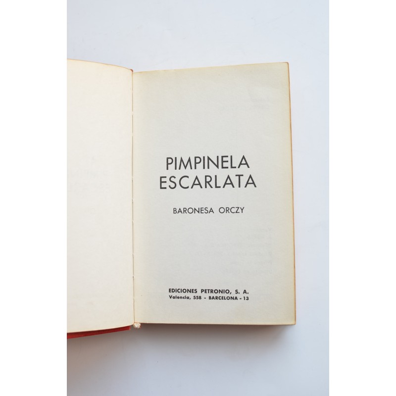 La Pimpinela escarlata
