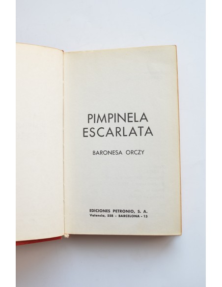 La Pimpinela escarlata