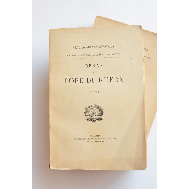 Obras de Lope de Rueda