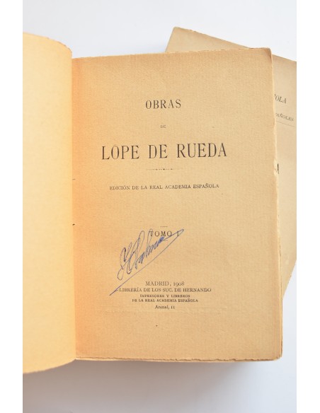 Obras de Lope de Rueda