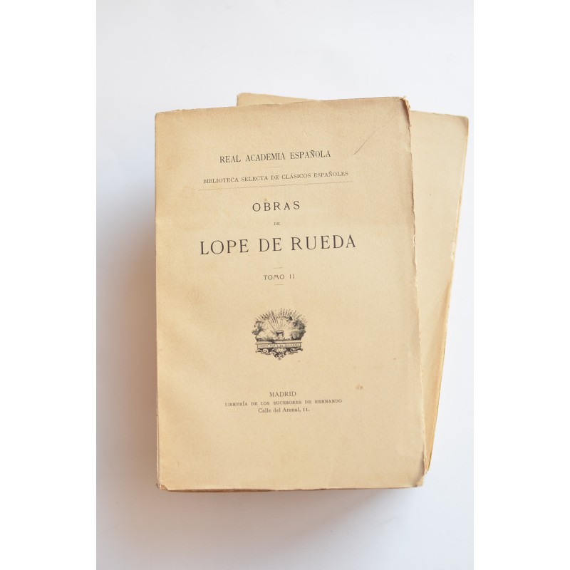 Obras de Lope de Rueda
