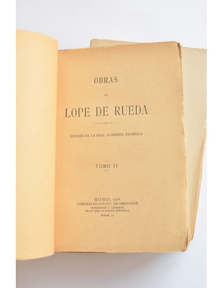 Obras de Lope de Rueda