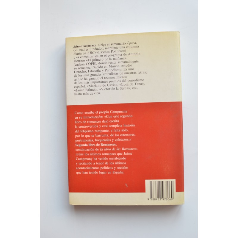 Segundo libro de romances