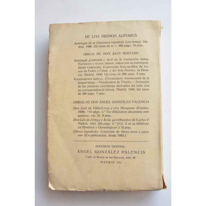 Historia de la literatura española