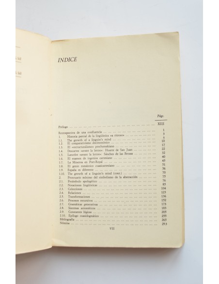 Introducción a la lingüística transformacional. Retrospectiva de una confluencia