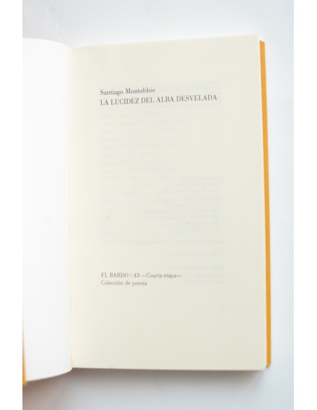 La lucidez del alba desvelada