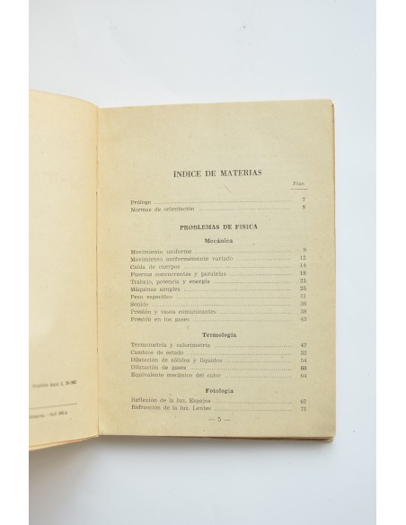 Problemas elementales de física y química