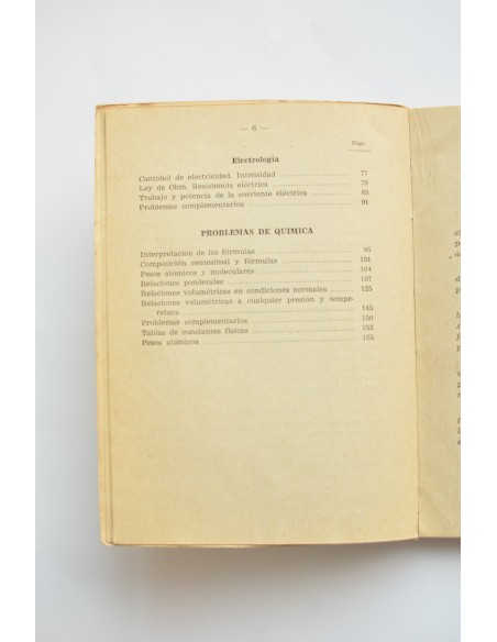 Problemas elementales de física y química