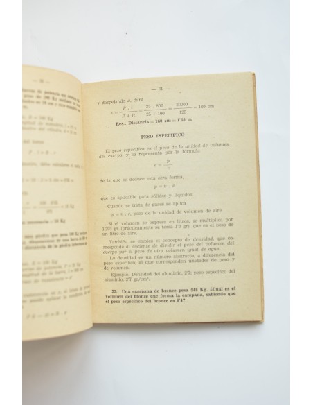 Problemas elementales de física y química