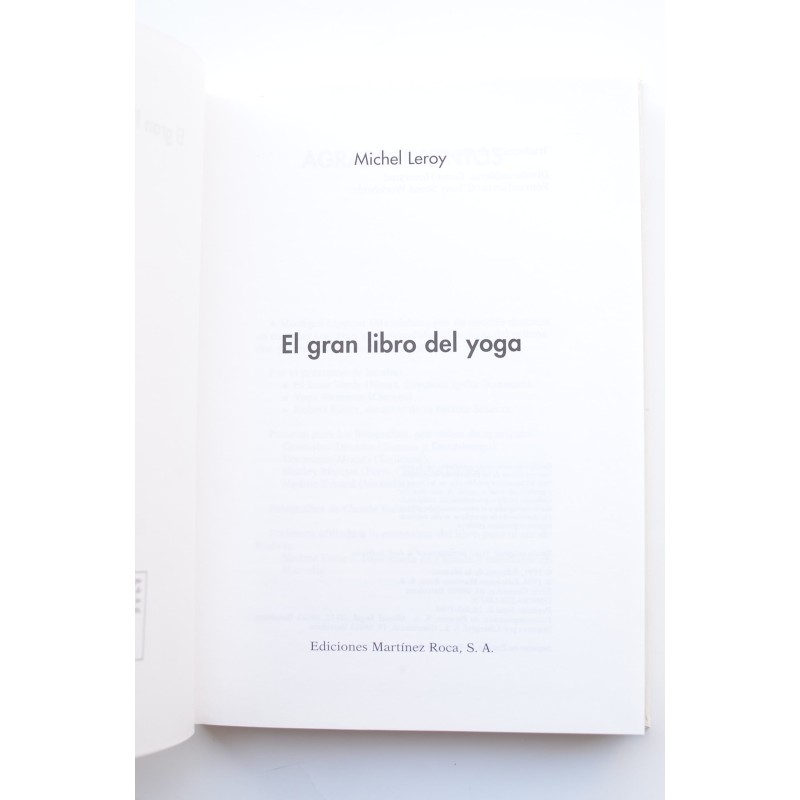 El gran libro de Yoga