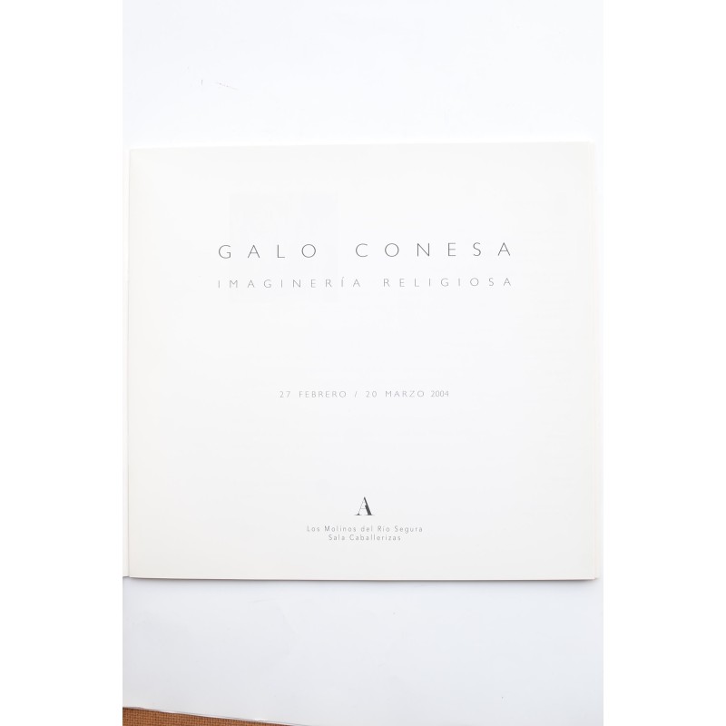 Galo Conesa. Imaginería religiosa