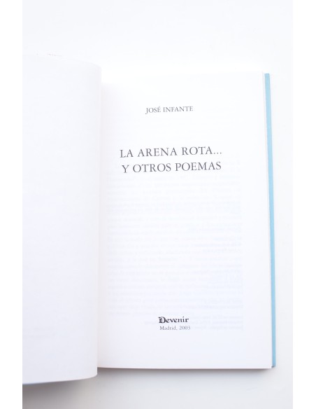 La arena rota... y otros poemas