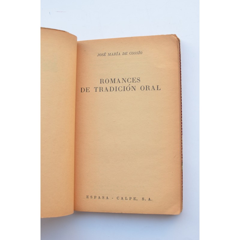 Romances de tradición oral