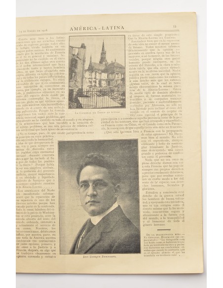 América - Latina. Nº 2. Vol. IV. Londres, 15 de enero de 1918