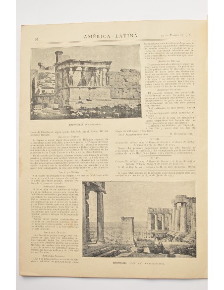 América - Latina. Nº 2. Vol. IV. Londres, 15 de enero de 1918