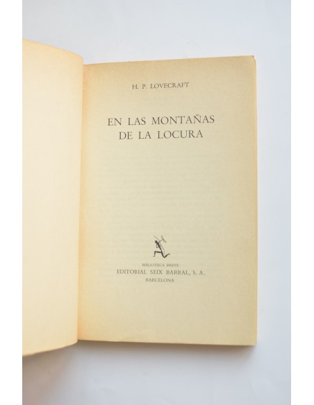 En las montañas de la locura 