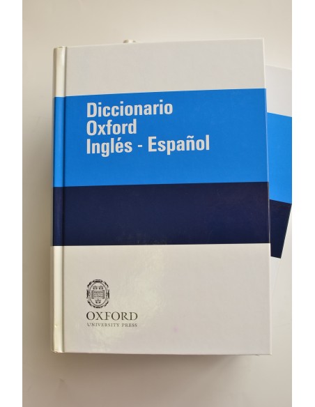 Diccionario Oxford Español - Inglés, Inglés - Español